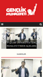 Mobile Screenshot of genclikmuhalefeti.org