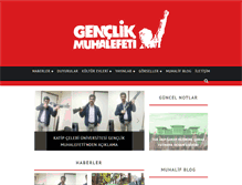 Tablet Screenshot of genclikmuhalefeti.org